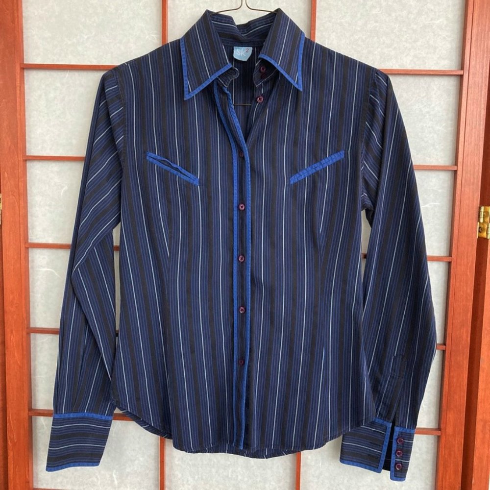 Vintage SK2 Women's Button Up Shirt